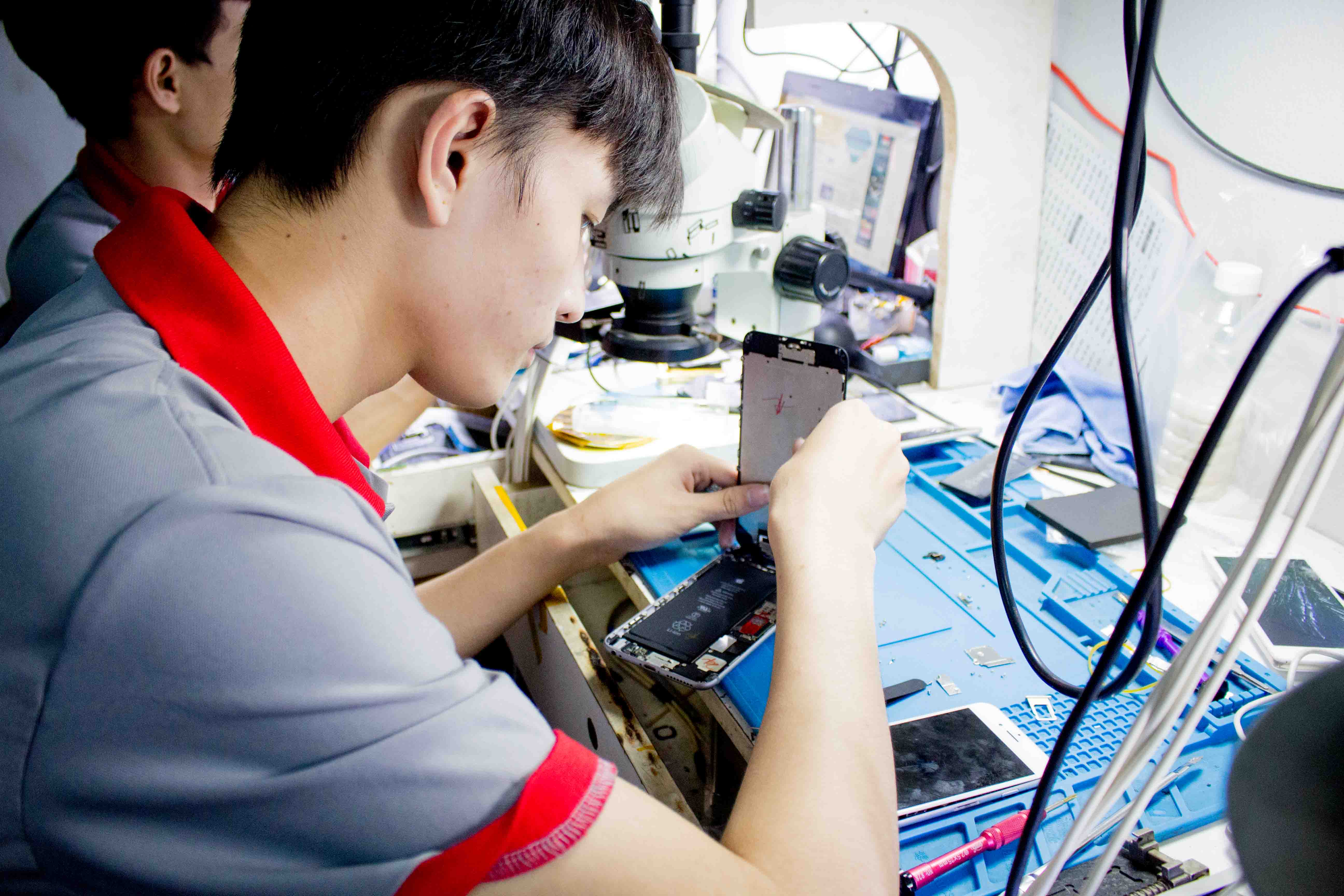 IMG 4147 Quy Trình Tiếp Nhận Máy