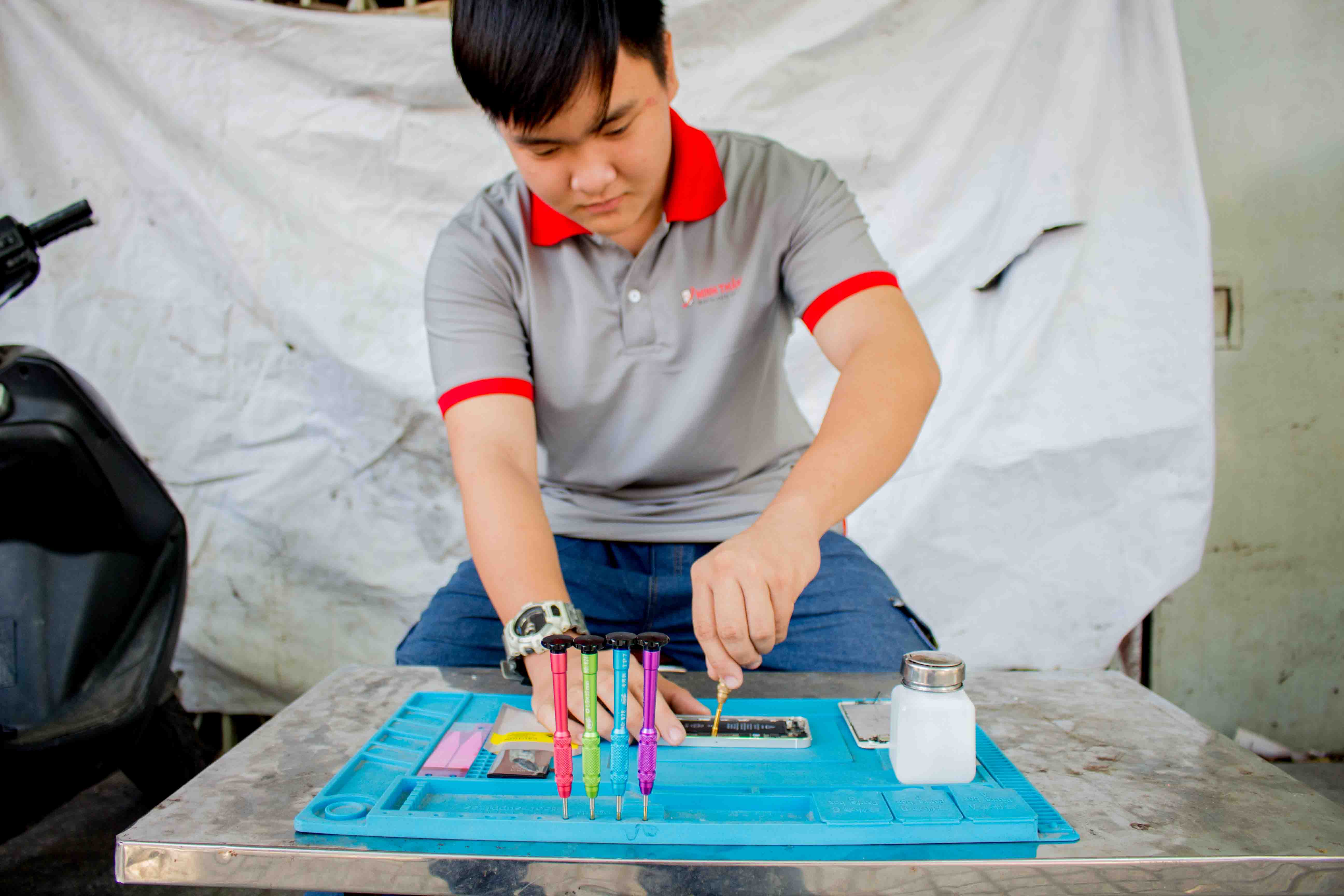 IMG 4176 Quy Trình Tiếp Nhận Máy