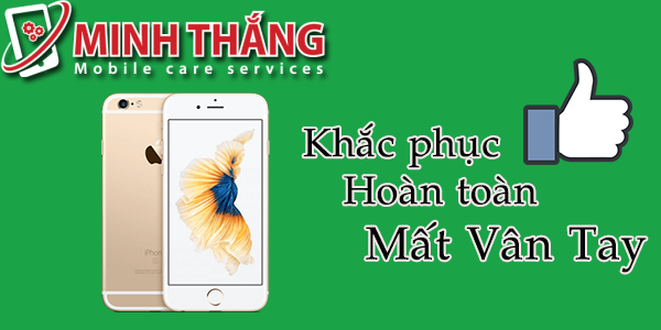 6SMATVANTAYss Touch ID và khắc phục iPhone 6s mất vân tay