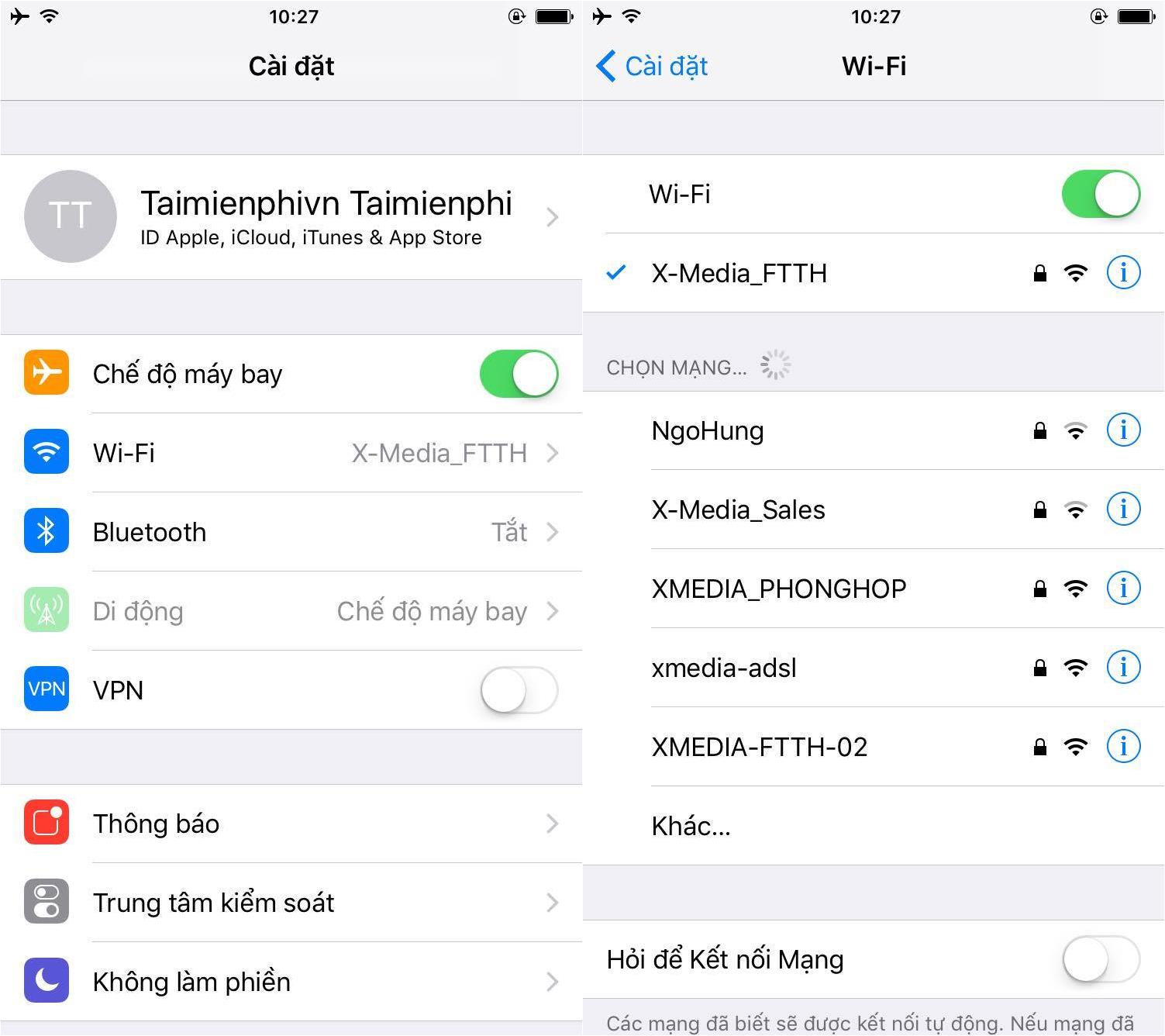Tự khắc phục khi iPhone 6s Plus không bắt được Wifi 6 iphone 6s plus khong bat duoc wifi 2 Tự khắc phục khi iPhone 6s Plus không bắt được Wifi