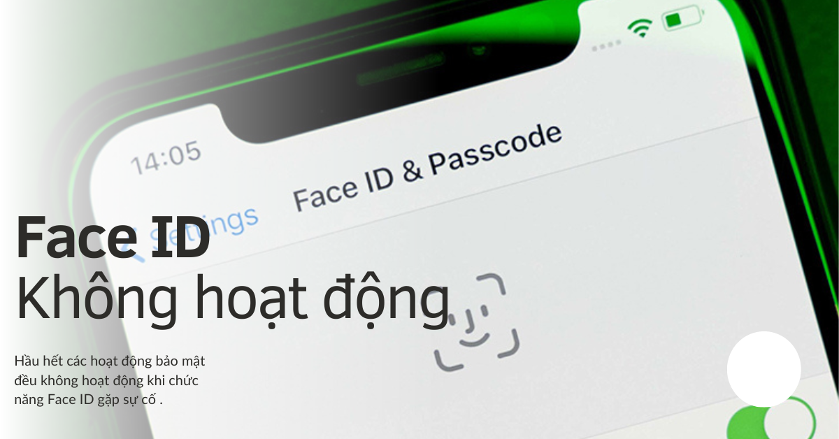 Face ID Không hoạt động