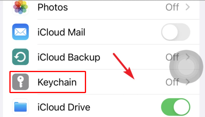 Sử dụng ICloud Keychain để xem, chỉnh sửa và xoá mật khẩu đã lưu trên iPhone 25 ICloud Keychain mật khẩu đã lưu trên iPhone 20293