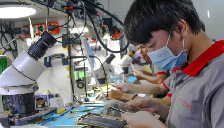 Thiết bị sửa chữa, Thay Mic iPhone hiện đại