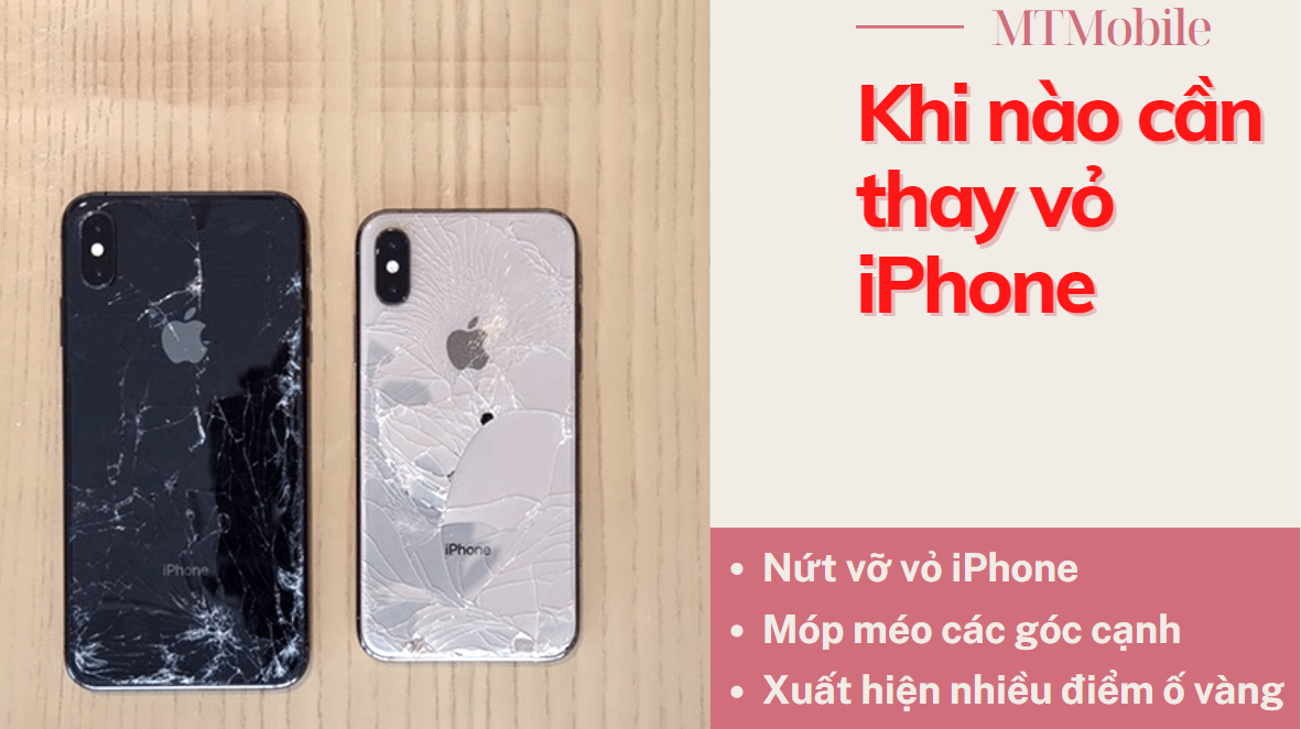 Thay Vỏ iPhone 11 Pro 9 Khi nào nên thay vỏ iPhone 11 Pro?