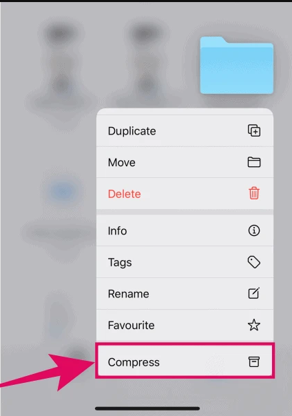 Hướng dẫn cách nén và giải nén File ZIP trên iPhone không cần cài phần mềm 17 Nén và giải nén File trên iPhone 20229