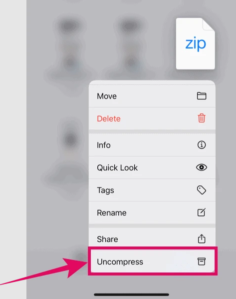 Hướng dẫn cách nén và giải nén File ZIP trên iPhone không cần cài phần mềm 24 Nén và giải nén File trên iPhone 20237