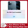 Sửa iPhone 12 Pro Max Không Nhận Sim 20636