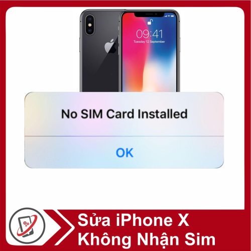 Sửa iPhone X Không Nhận Sim 20609