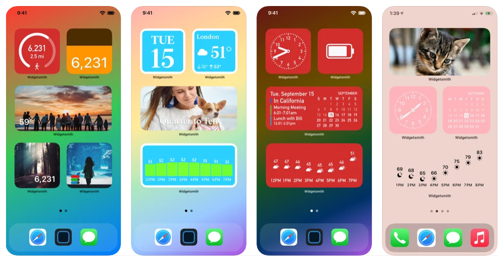 Hướng dẫn bạn sử dụng phần mềm Widget smith để tạo Widget trên iPhone 17 Widget trên iPhone 20324