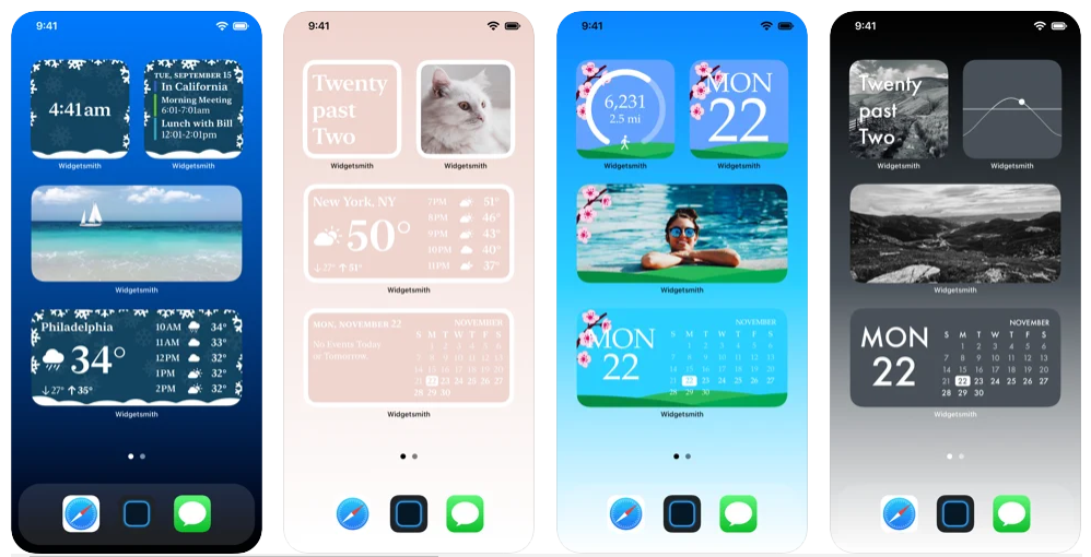 Hướng dẫn bạn sử dụng phần mềm Widget smith để tạo Widget trên iPhone 18 Widget trên iPhone 20325