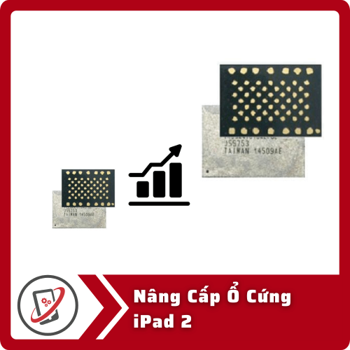 Nâng Cấp Ổ Cứng iPad 2