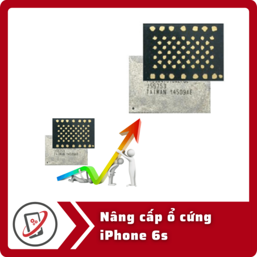 Nâng cấp ổ cứng iPhone 6s