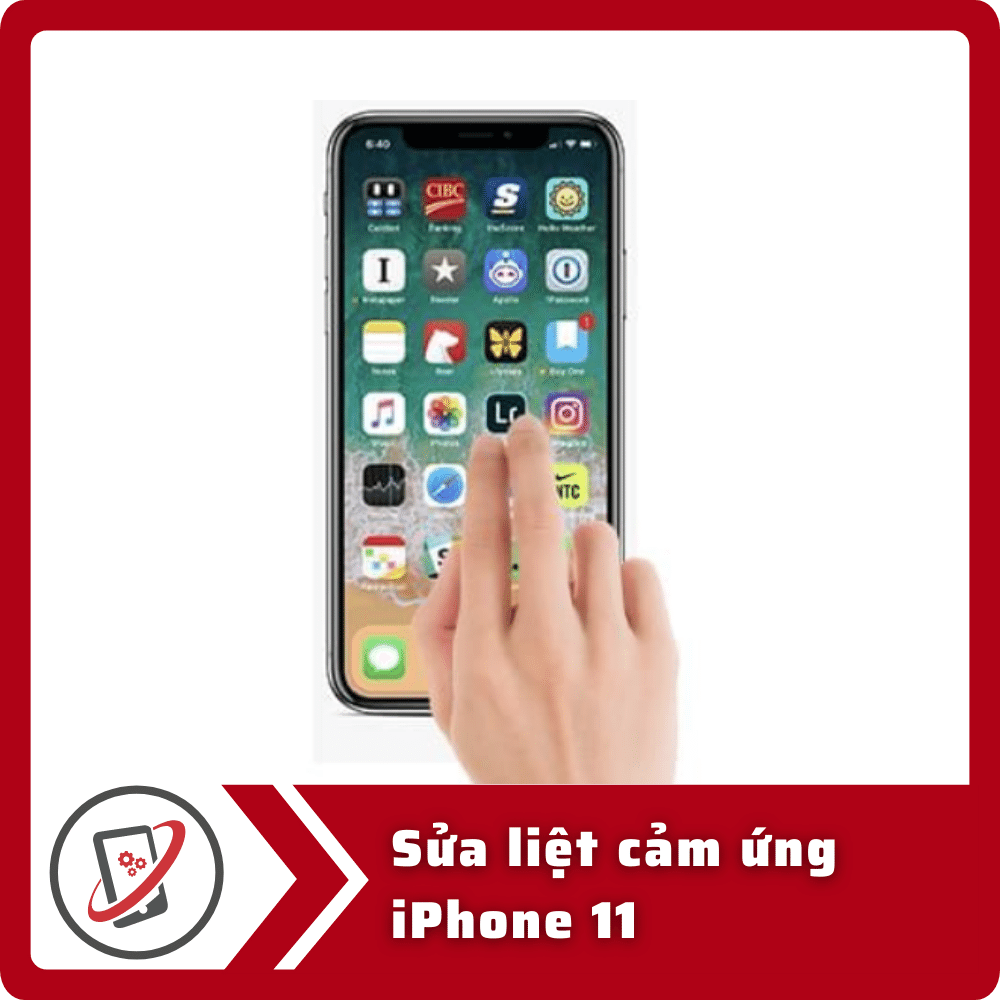 Sửa iPhone 11 bị loạn cảm ứng 13 Sua liet cam ung iPhone 11 Sửa iPhone 11 bị loạn cảm ứng