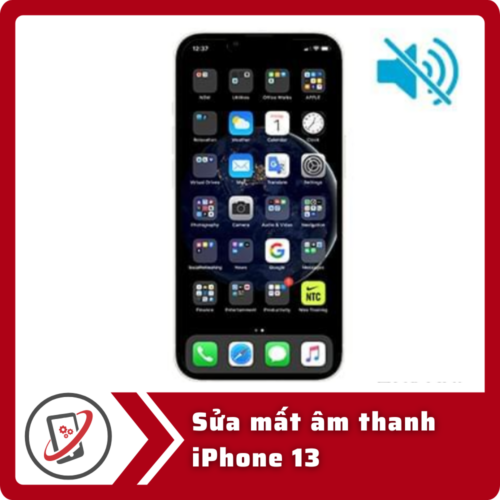 Sửa iPhone 13 mất âm thanh