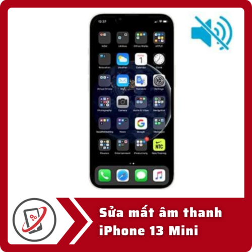 Sửa iPhone 13 Mini mất âm thanh