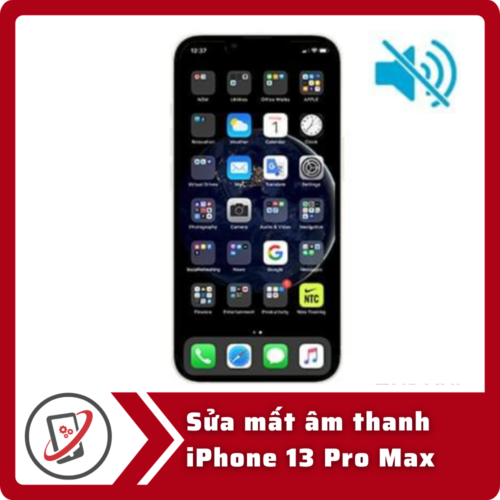 Sửa iPhone 13 Pro Max mất âm thanh