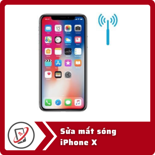 Sửa iPhone X mất sóng