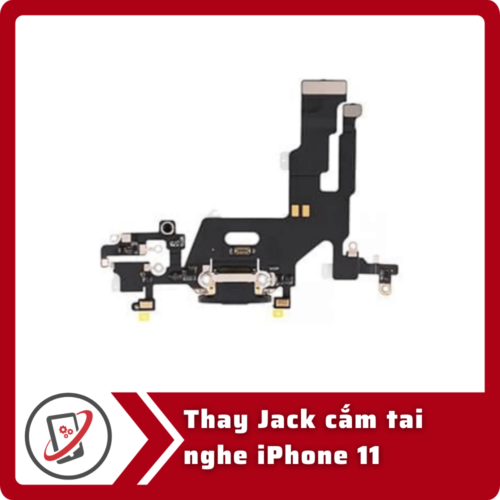 Thay jack cắm tai nghe iPhone 11