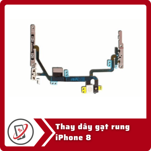 Thay dây gạt rung iPhone 8