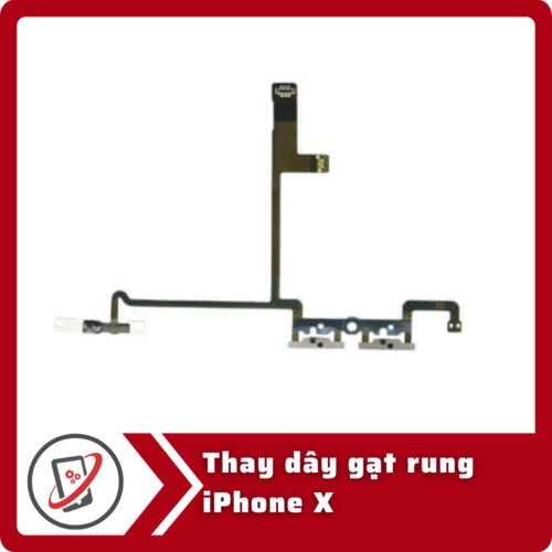 Thay dây gạt rung iPhone X