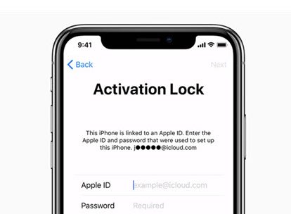 Sửa iPhone XS Quên Tài Khoản iCloud